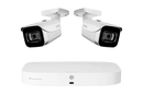 Lorex Fusion 4K 16-Camera Capable (8 Wired + 8 Wi-Fi) 2TB NVR System with Bullet Cameras