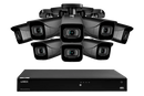 Lorex Fusion 4K (16 Camera Capable) 4TB Wired NVR System with IP Bullet Cameras