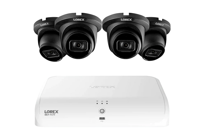 Lorex Fusion Series 4K+ 16 Channel (8 Wired + 8 Fusion Wi-Fi) 2TB Wired System with A14 Wired 4K IP Dome Cameras