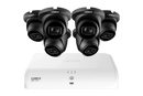 Lorex Fusion Series 4K+ 16 Channel (8 Wired + 8 Fusion Wi-Fi) 2TB Wired System with A14 Wired 4K IP Dome Cameras