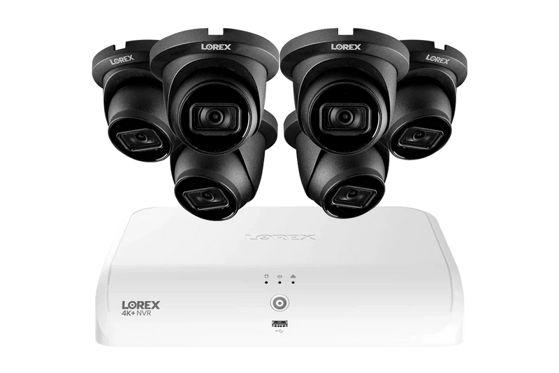 Lorex Fusion Series 4K+ 16 Channel (8 Wired + 8 Fusion Wi-Fi) 2TB Wired System with A14 Wired 4K IP Dome Cameras