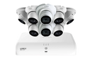 Lorex Fusion Series 4K+ 16 Channel (8 Wired + 8 Fusion Wi-Fi) 2TB Wired System with A14 Wired 4K IP Dome Cameras