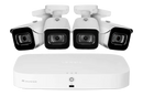 Lorex Fusion 4K 16-Camera Capable (8 Wired + 8 Wi-Fi) 2TB NVR System with Bullet Cameras