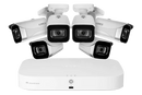 Lorex Fusion 4K 16-Camera Capable (8 Wired + 8 Wi-Fi) 2TB NVR System with Bullet Cameras