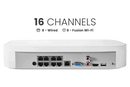 Lorex N847A62 4K 16 Camera Capable (8 Wired and 8 Fusion Wi-Fi ) 2TB NVR