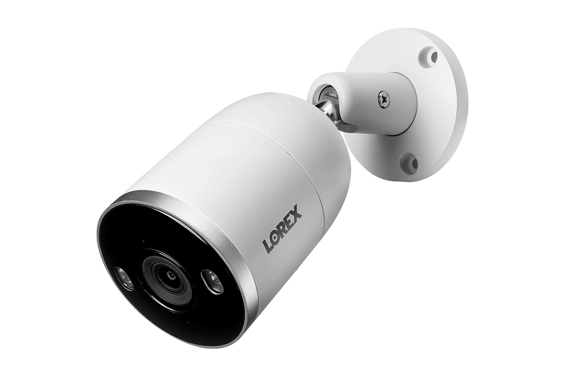 Lorex E893AB 4K 8MP Smart Deterrence Bullet Camera w/Strobe and 2-Way Audio