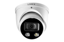 Lorex E893DD 4K 8MP Smart Deterrence Dome Camera w/Strobe and 2-Way Audio