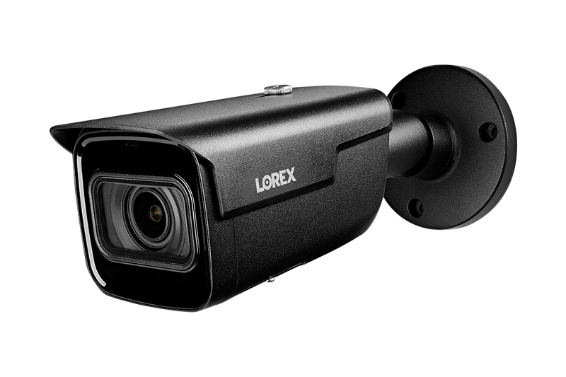 Lorex LNB9282B 4K 8MP 4X Motorized Vari-Focal Bullet Camera, Real-Time 30FPS Recording and Smart Motion Detection